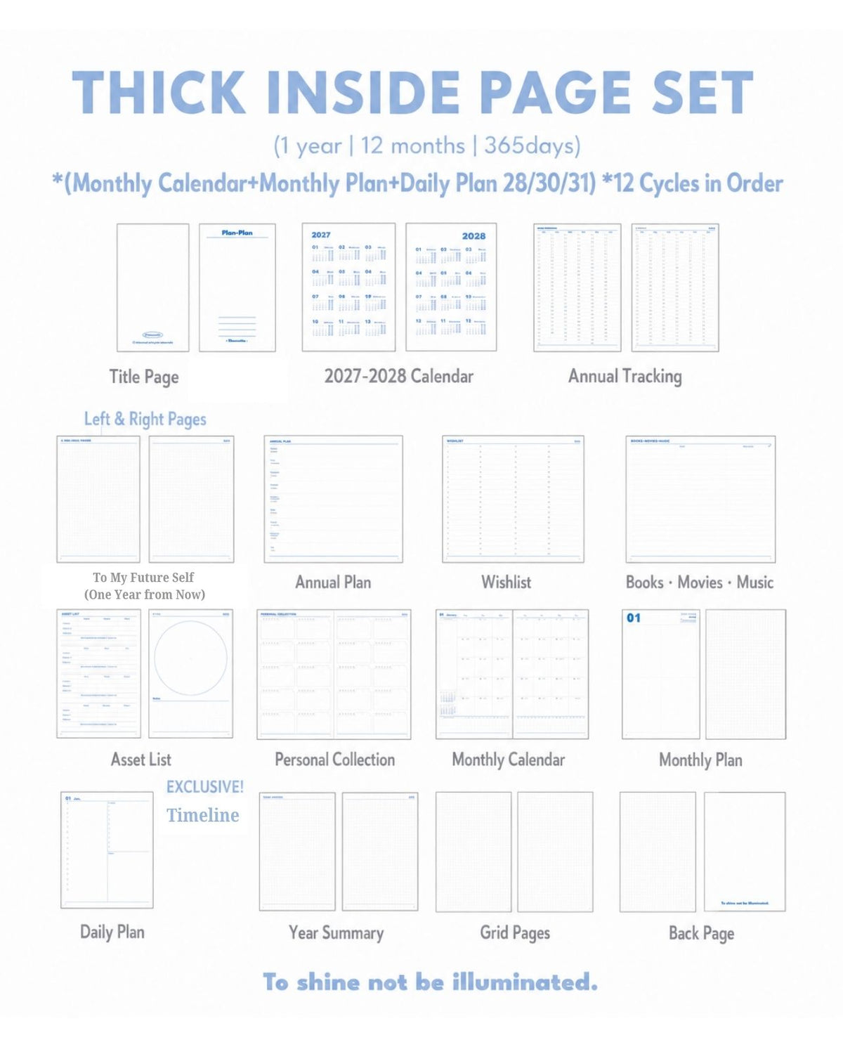2027 Plan Smarter Full Year Planner