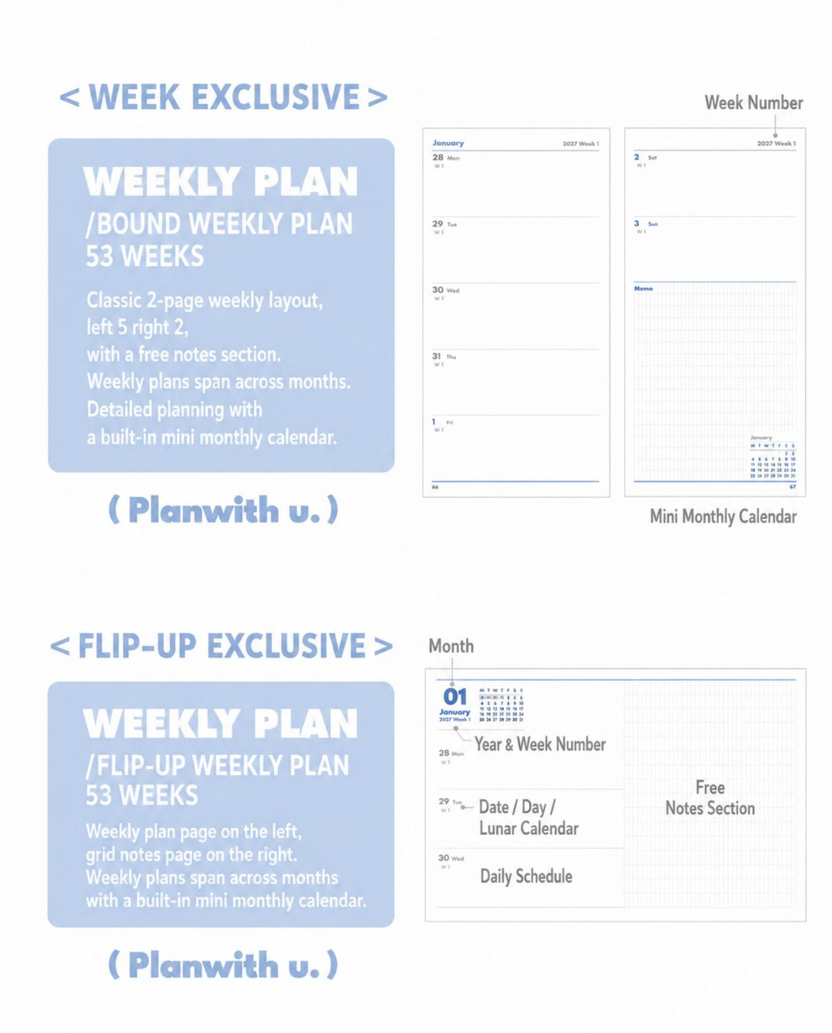 2027 Plan Smarter Full Year Planner