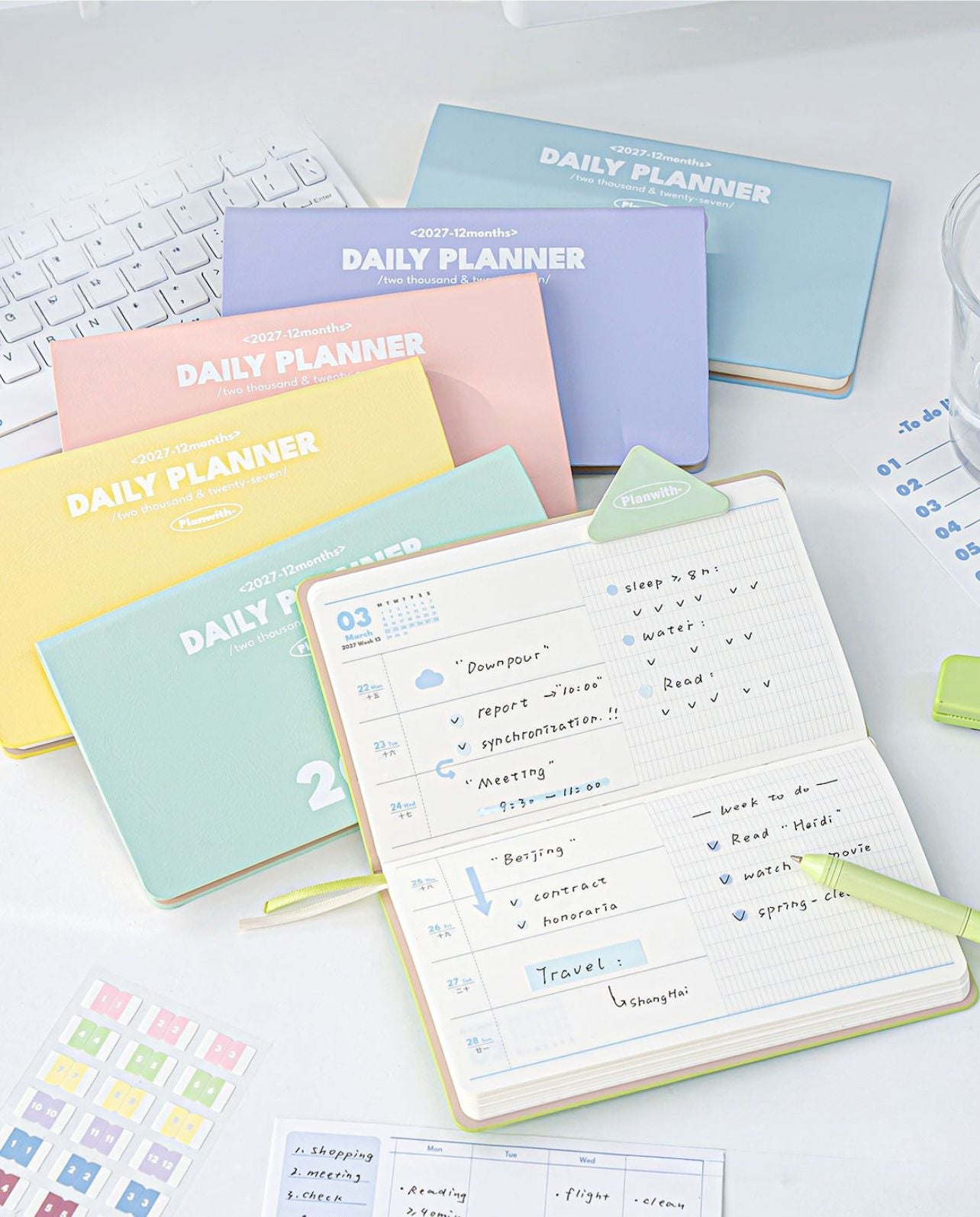 2027 Plan Smarter Full Year Daily & Weekly Planner