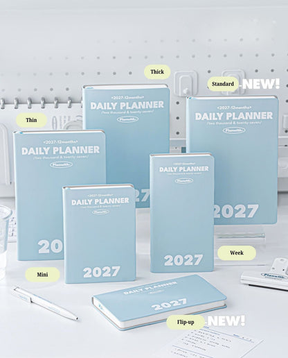 2027 Plan Smarter Full Year Daily & Weekly Planner