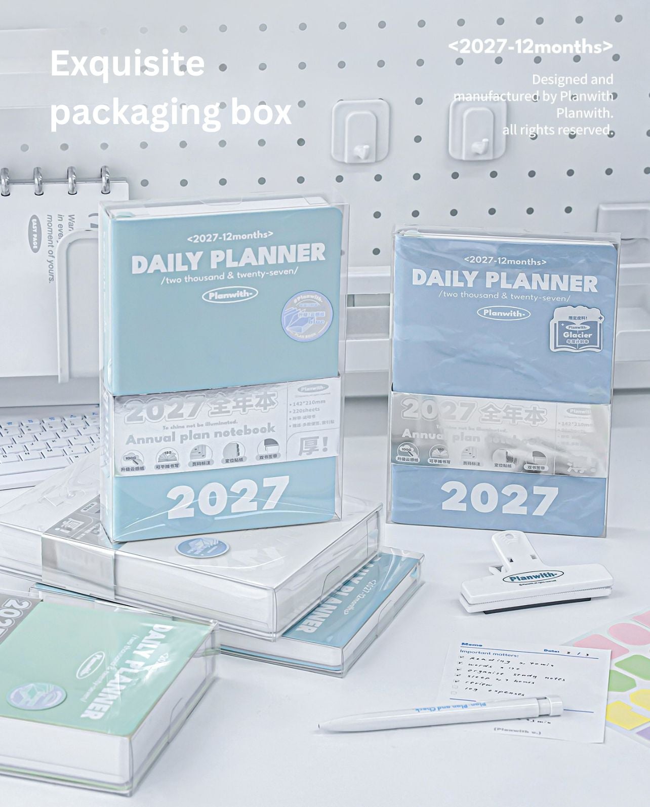 2027 Plan Smarter Full Year Daily & Weekly Planner
