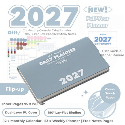2027 Plan Smarter Full Year Daily & Weekly Planner