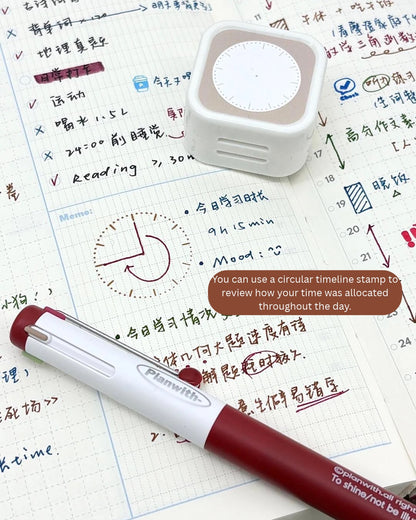 2027 Resolution Planner Gift Set in Bordeaux