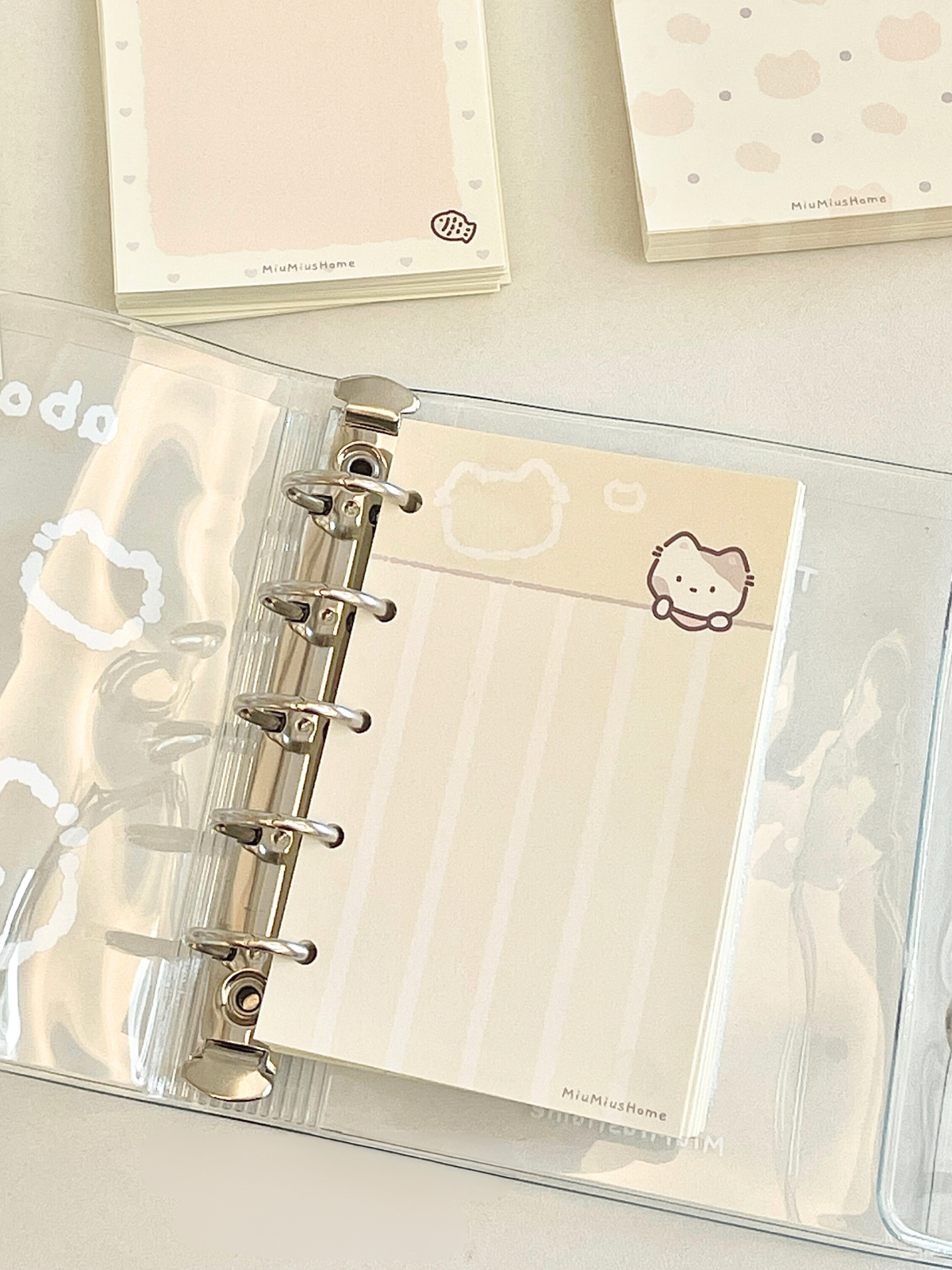 Cute M5 Miu Miu Notepads/Binder Refills
