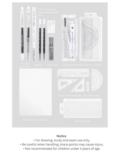 Planwith Exam Master Kit – 14-Piece Study & Test Essentials Set