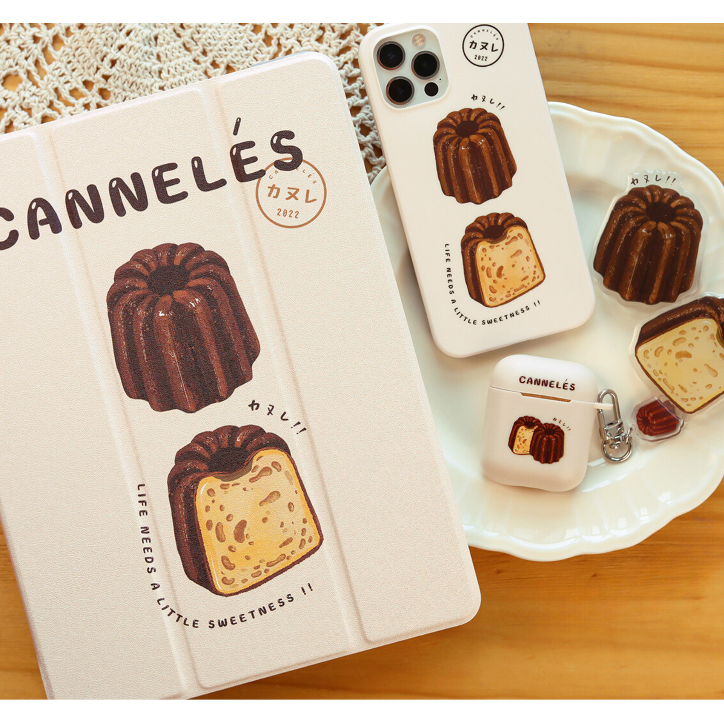 Cannelés iPad Case