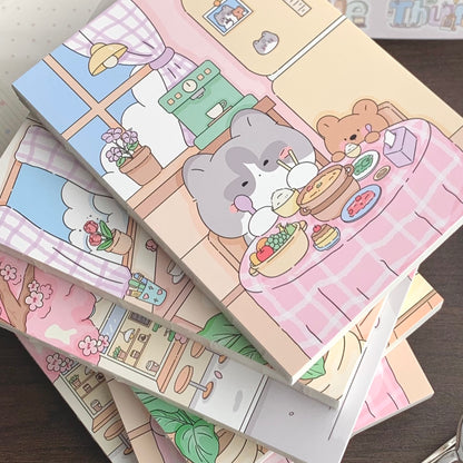 Original Little Kitty A6 Full-Color Journal