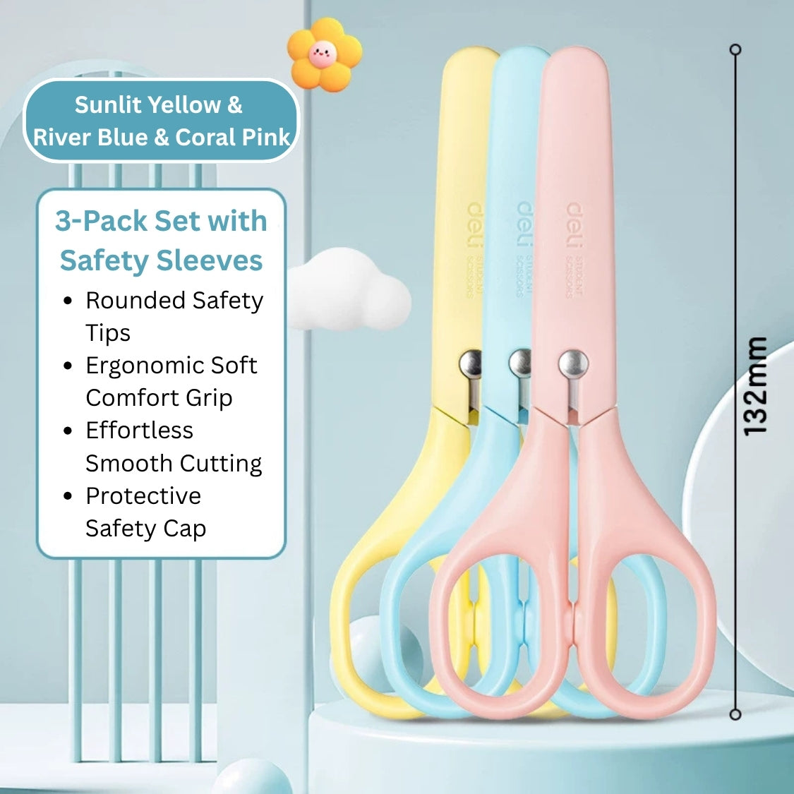 Dopamine Pastel Safety Scissors