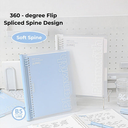 B5 Soft-Back Loose-Leaf Notebook