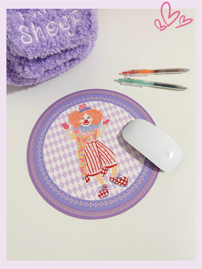 Happy Clown Mouse Pad