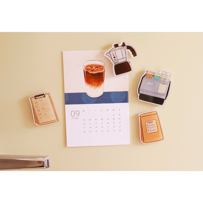 Coffee Corner Fridge Magnet - 4pcs