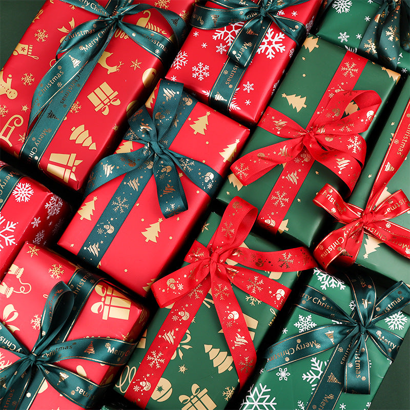 Festive Christmas Gift Wrapping Paper