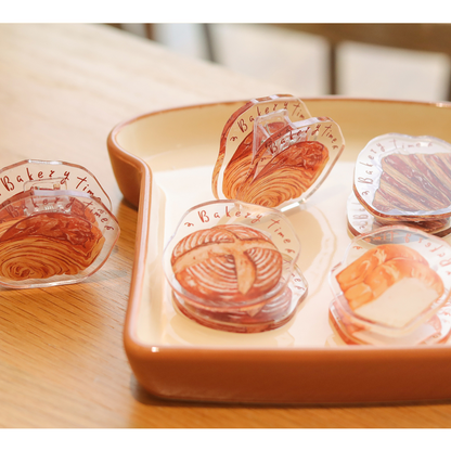 Cute Acrylic Clip Bread Series - 24 Type