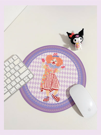 Happy Clown Mouse Pad