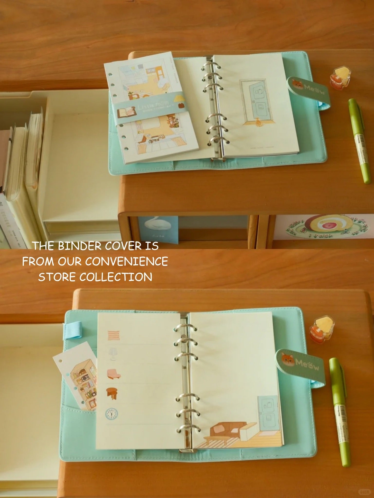 Little Room Monthly Planner Refill & Binder – M5 / A7 / A6per Sizes