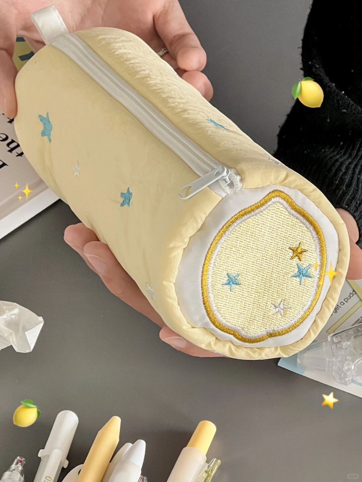 Original Lemon Cake Pencil Pouch