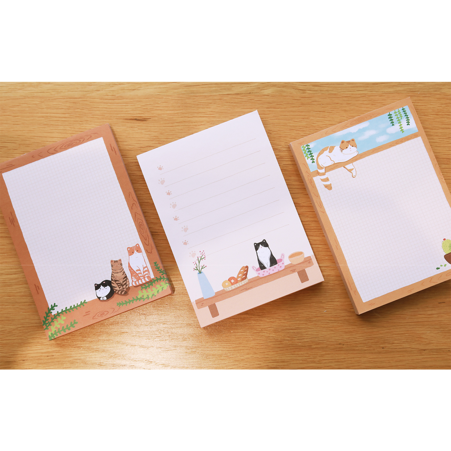 Pastoral Cats Notepad, 100p