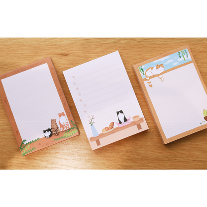 Pastoral Cats Notepad, 100p