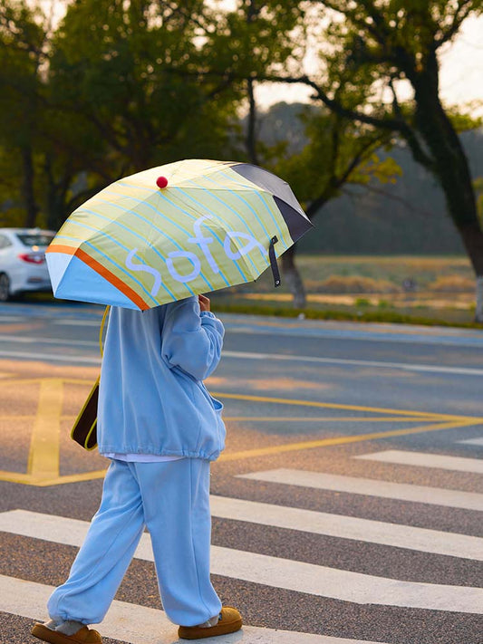 Folding Umbrella for Rain and Sun Protection