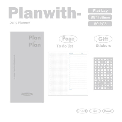 PU Cover Daily Planner