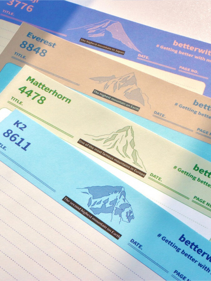 The Distant Mountains B5 Paper Pads, 50p