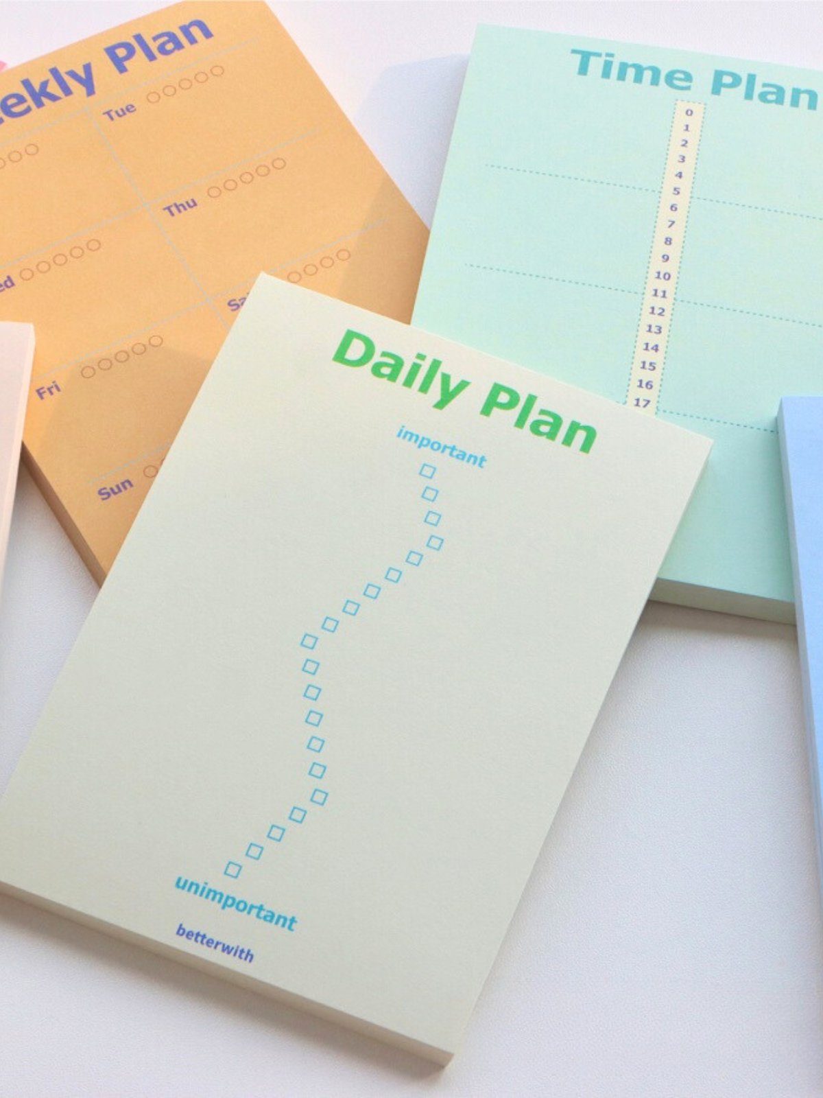 Spring Operation  Retro Style Functional Planning Note Pads