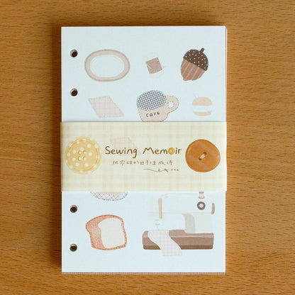 Sewing Notes Series Journal Binder & Inner Paper