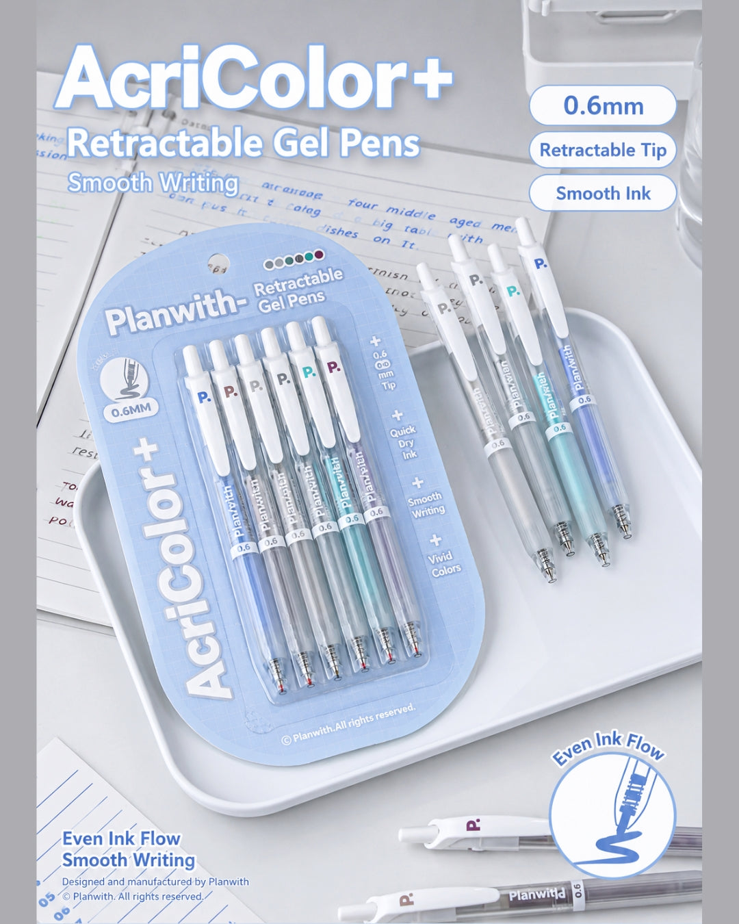 Acricolor Acrylic Gel Pen Set