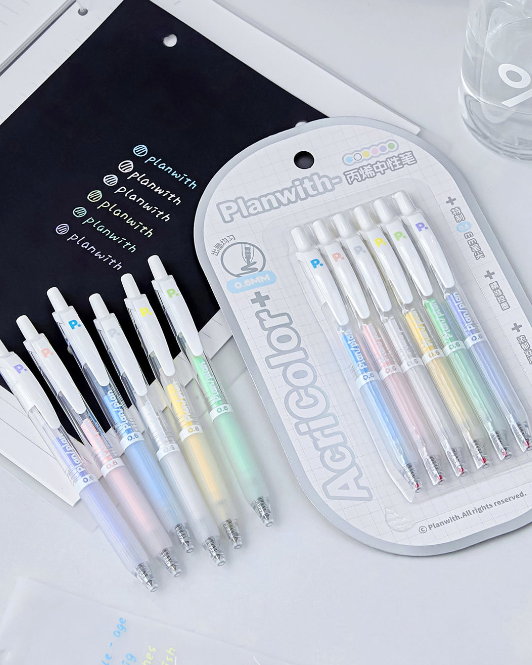Acricolor Acrylic Gel Pen Set