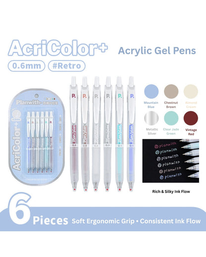 Acricolor Acrylic Gel Pen Set