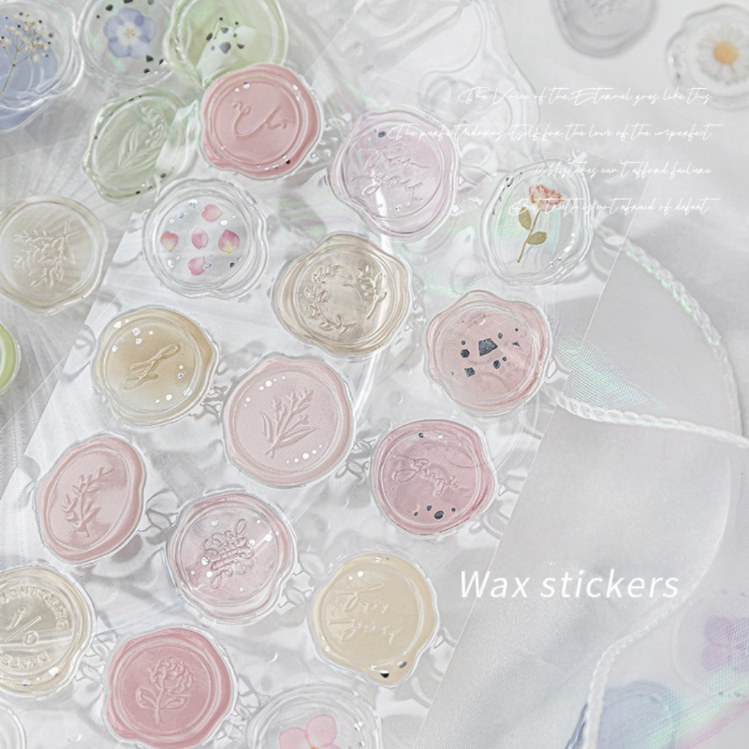 Aesthetic Wax Seal Stickers
