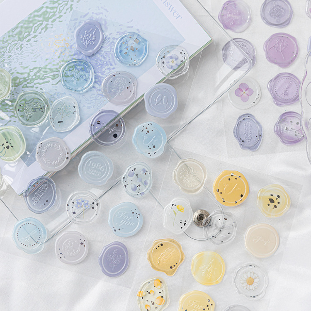 Aesthetic Wax Seal Stickers