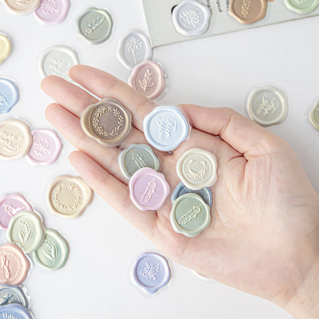 Aesthetic Wax Seal Stickers