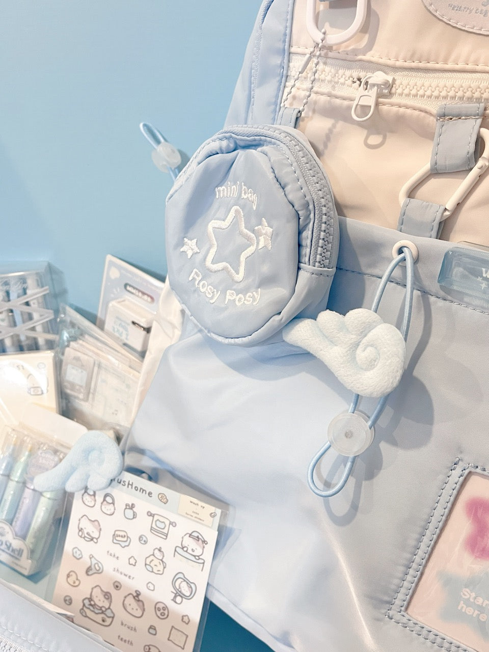 Angel Wing Plush Clip Sets