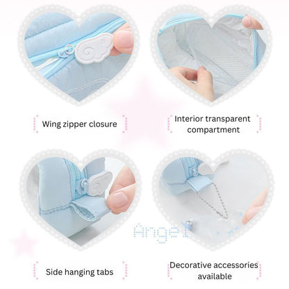 Angel Wings Ita Soft & Dreamy Pencil Pouch