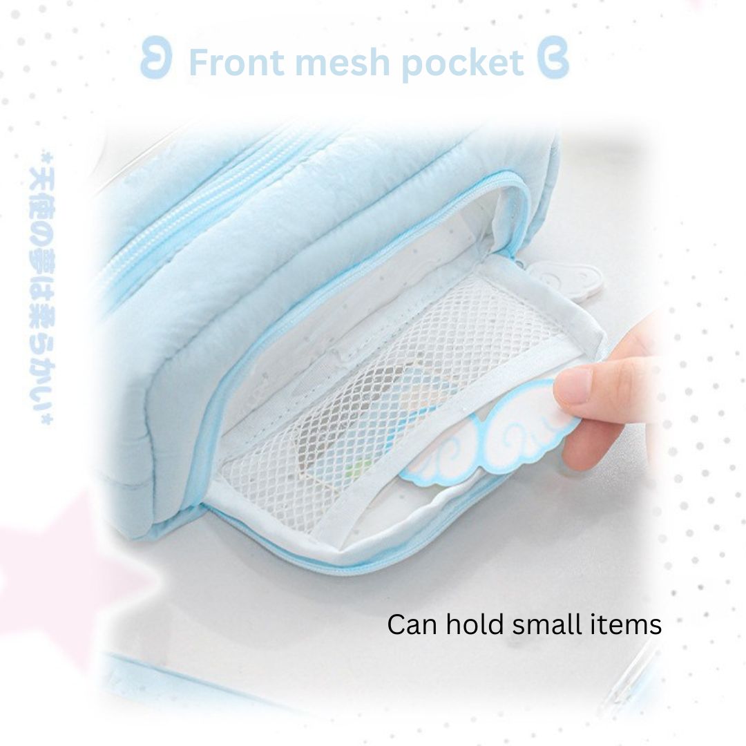 Angel Wings Ita Soft & Dreamy Pencil Pouch