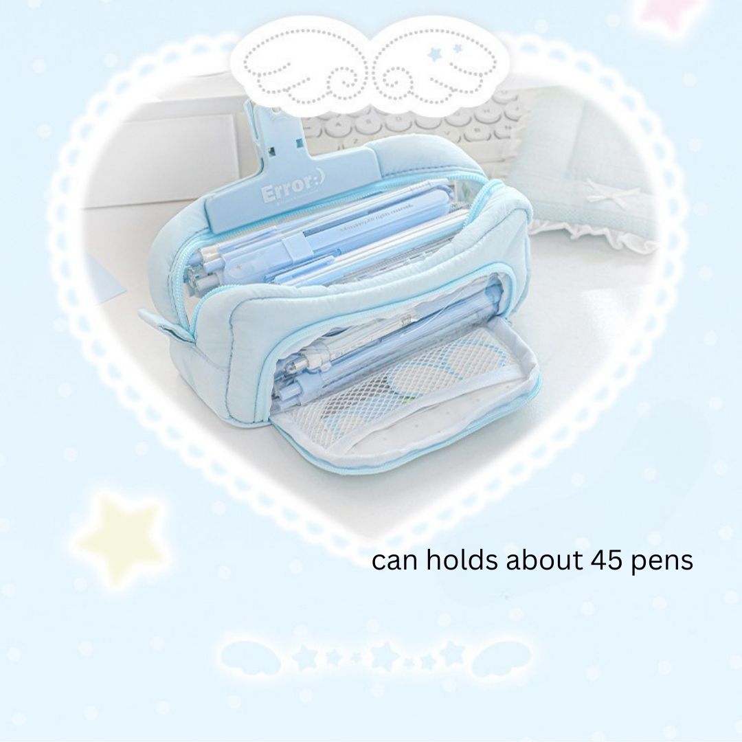 Angel Wings Ita Soft & Dreamy Pencil Pouch