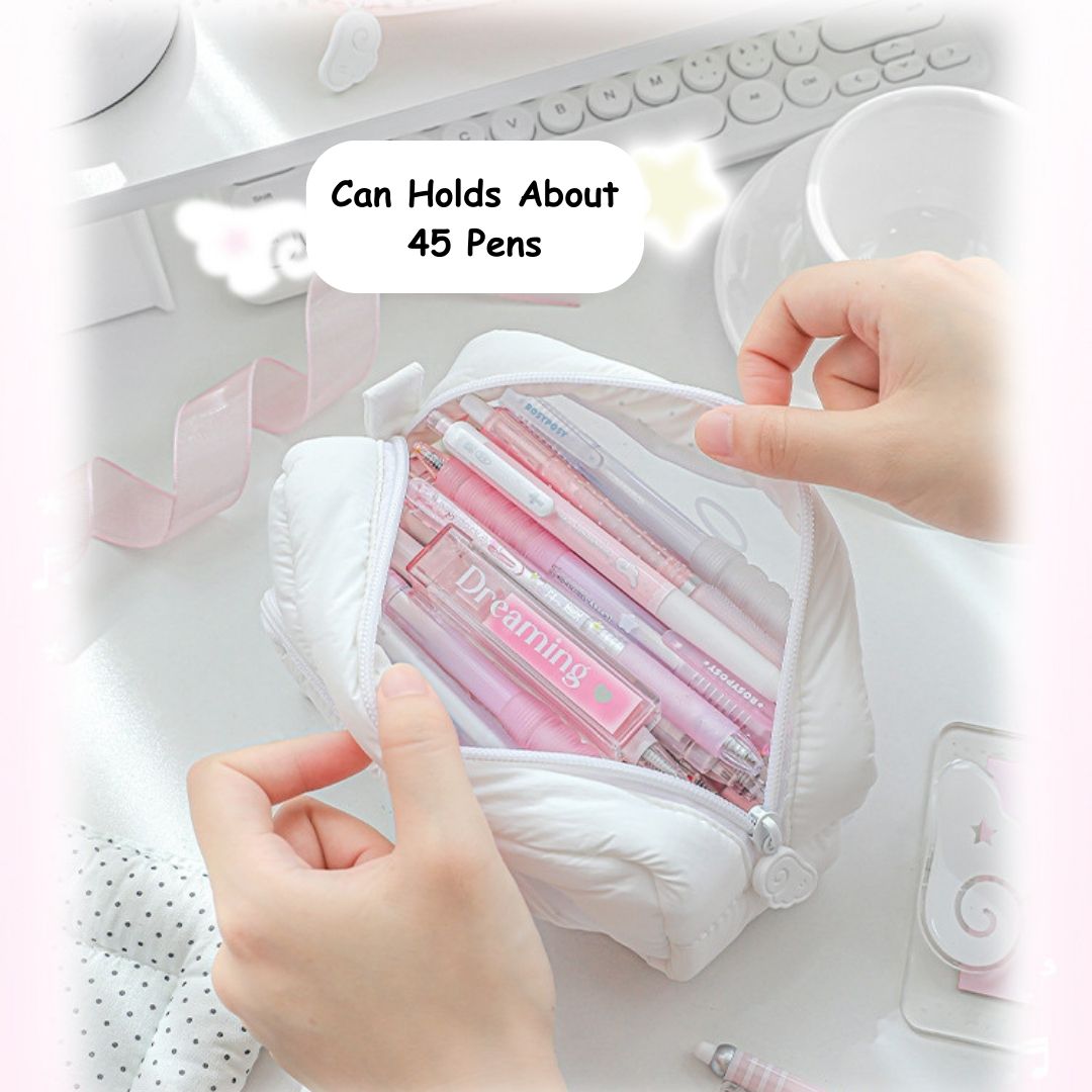 Angel Wings Ita Soft & Dreamy Pencil Pouch