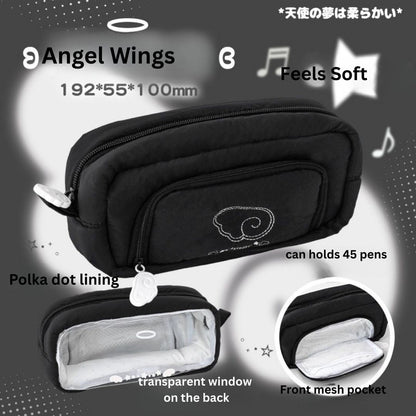 Angel Wings Ita Soft & Dreamy Pencil Pouch