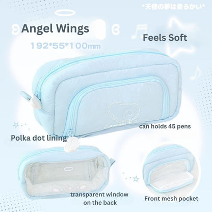 Angel Wings Ita Soft & Dreamy Pencil Pouch