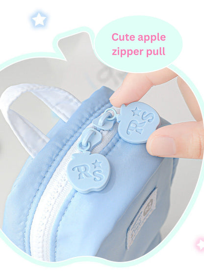 Apple Half-fold Standable Magnetic Pencil Case