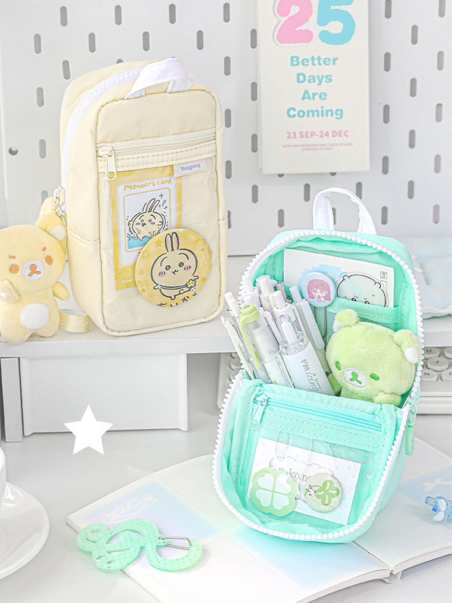 Apple Half-fold Standable Magnetic Pencil Case