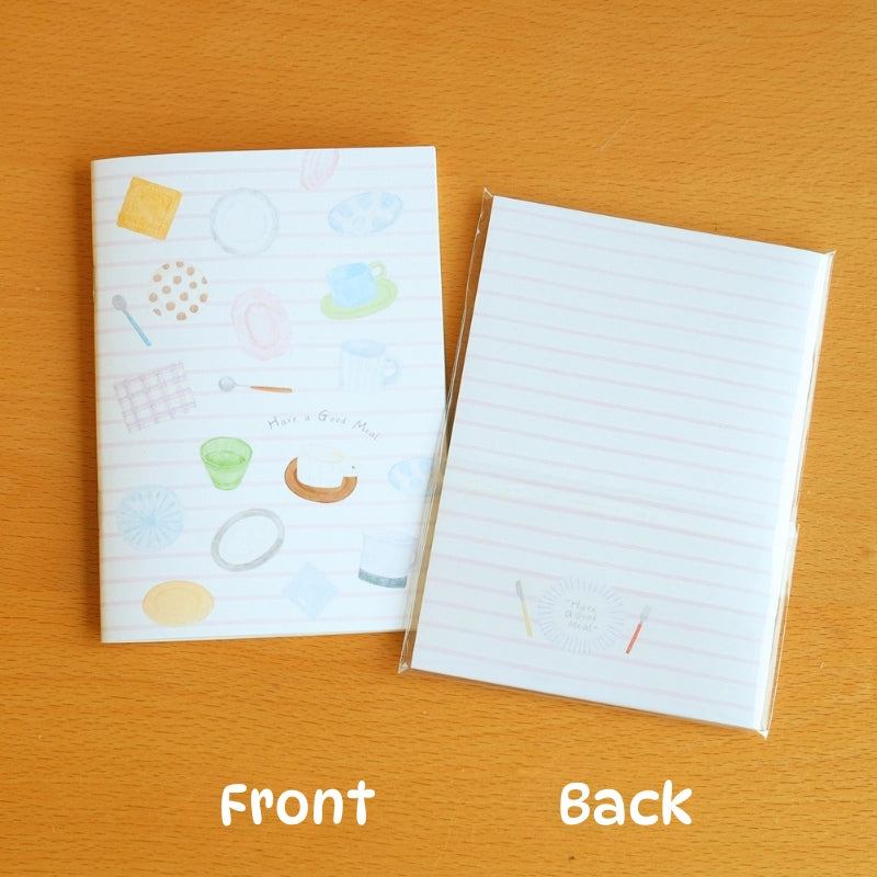 Original "Have A Good Meal" A6 Blank Journal