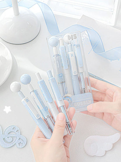 BUBBLY Short Stress-Relief Gel Pens – 4-Pack