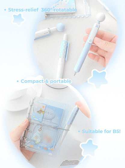 BUBBLY Short Stress-Relief Gel Pens – 4-Pack