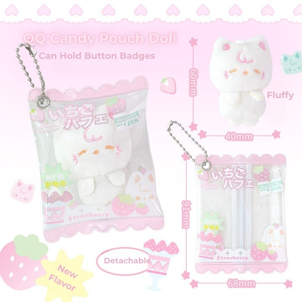 Mini Candy Pouch Doll Keychain