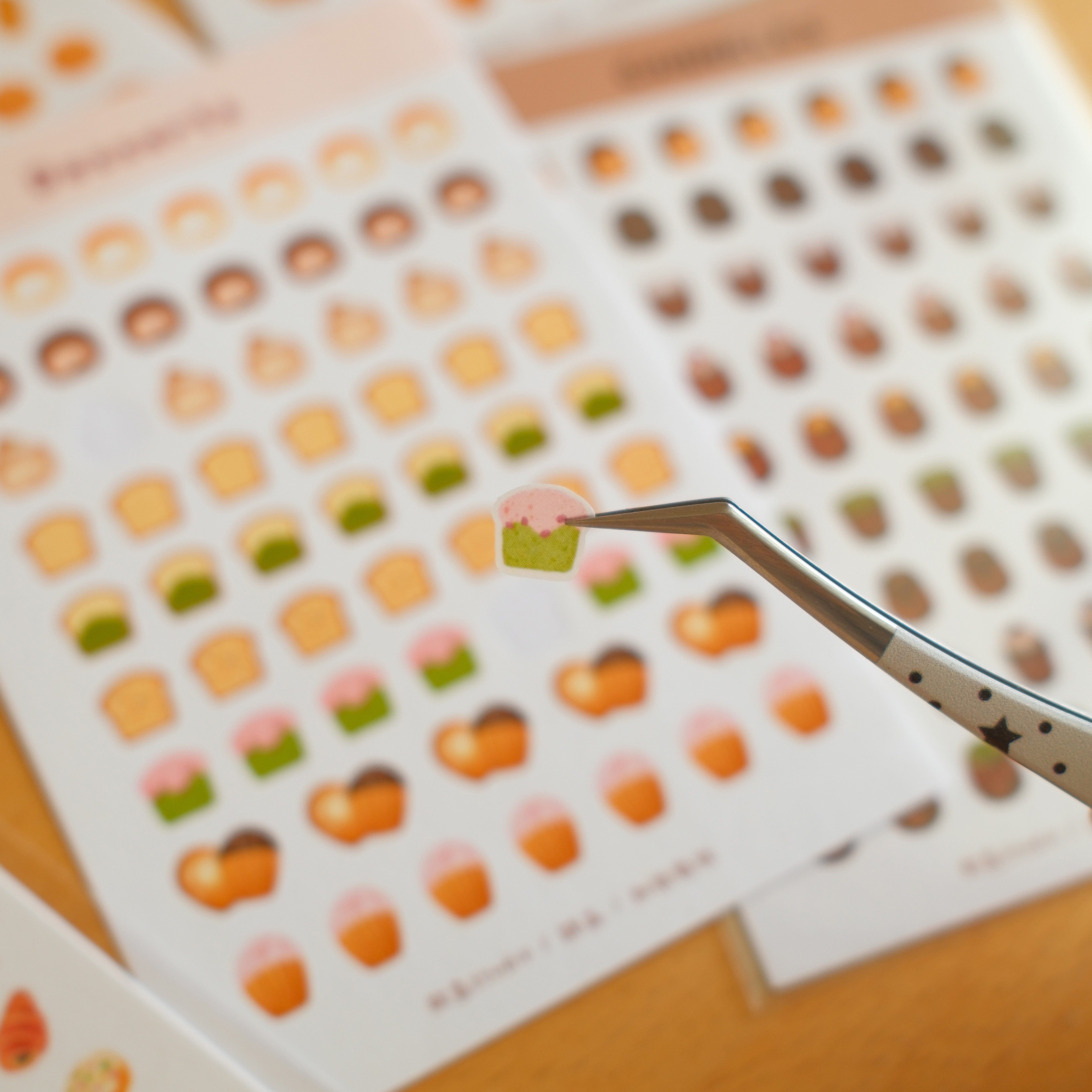 Bakery & Dessert Premium Washi Stickers