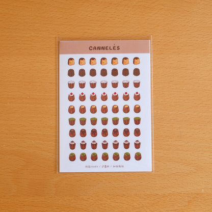 Bakery & Dessert Premium Washi Stickers
