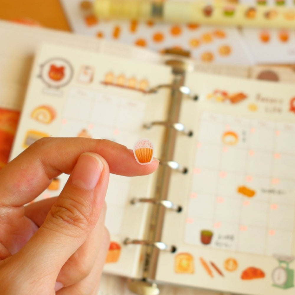 Bakery & Dessert Premium Washi Stickers