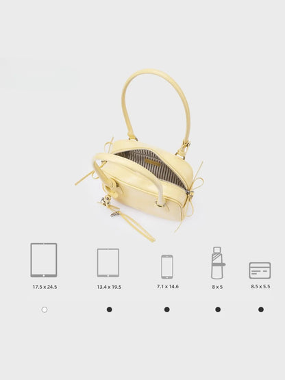 Ballet Leather Underarm Bag ChicChoi